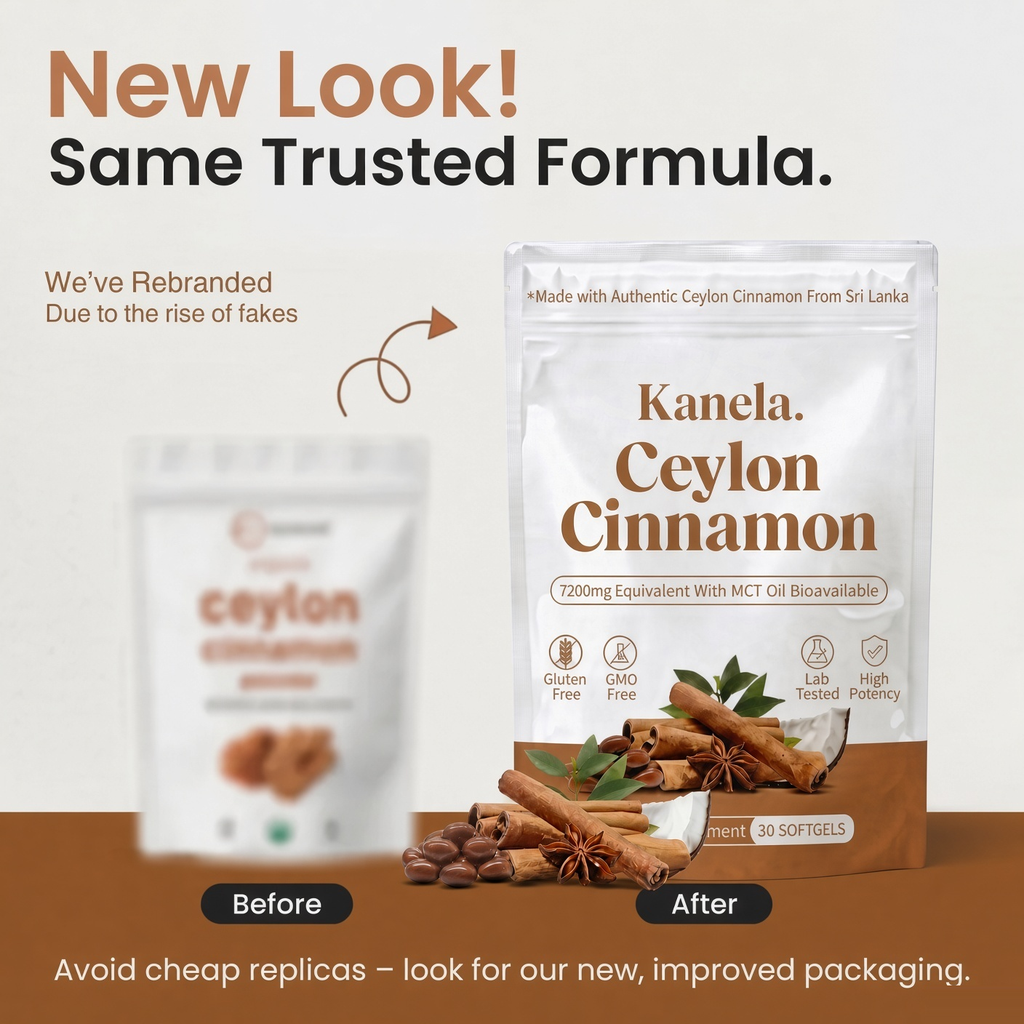 Kanela Ceylon Cinnamon new packaging